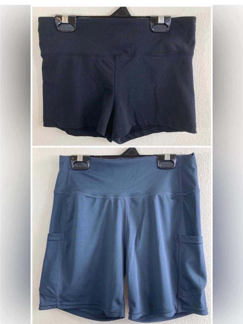 Women's Athletic Shorts Bundle Size M Workout Yoga Running Bike Shorts Set